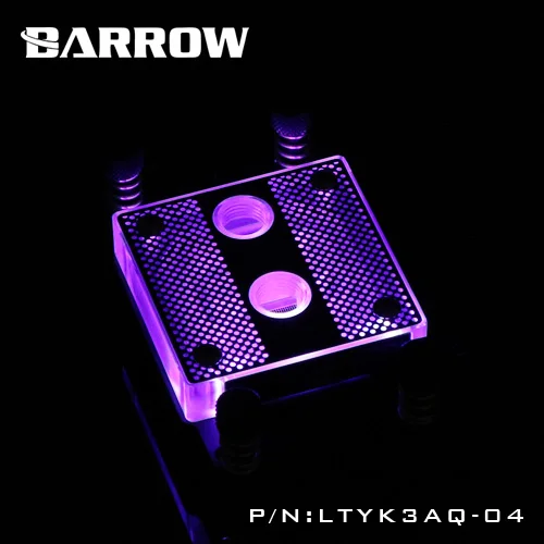 Barrow LTYK3AQ 04 AMD CPU блок водяного охлаждения LRC1.0 12v 0 4 MM Microcutting микро водный путь для Ryzen