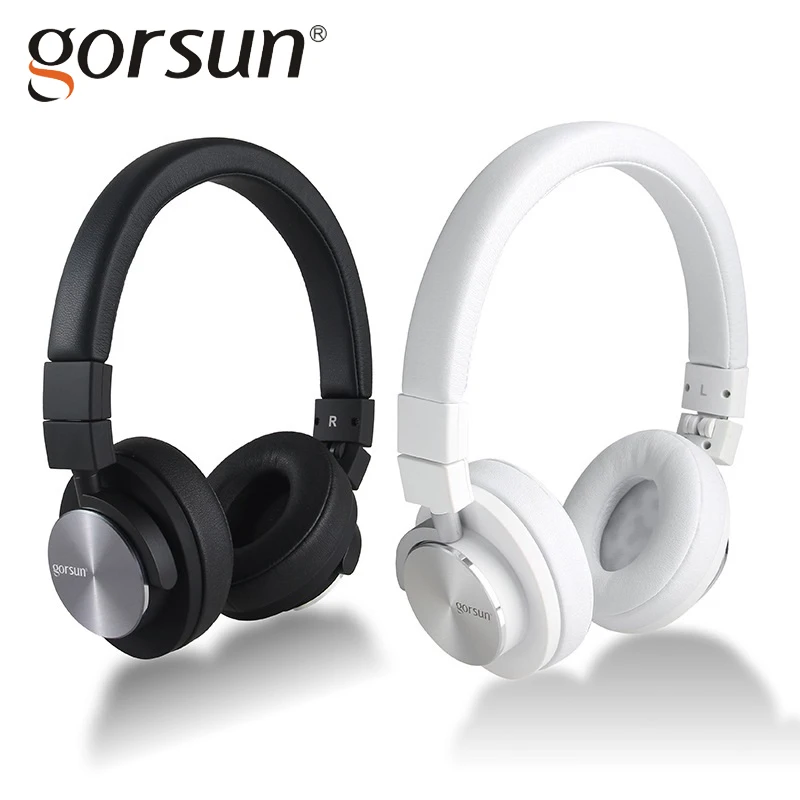 GORSUN 781 HiFi Headphone Stereo Surrounded Headset 3.5mm Headphones Foldable with Microphone for All Phone Computer PC Laptop |