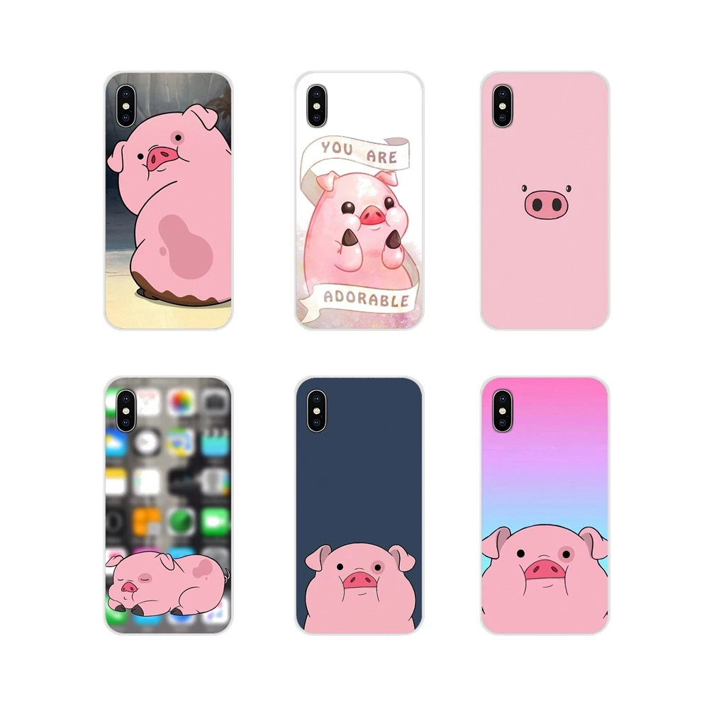 

For Samsung A10 A30 A40 A50 A60 A70 Galaxy S2 Note 2 3 Grand Core Prime Accessories Phone Cases Covers Fashion Pig Design