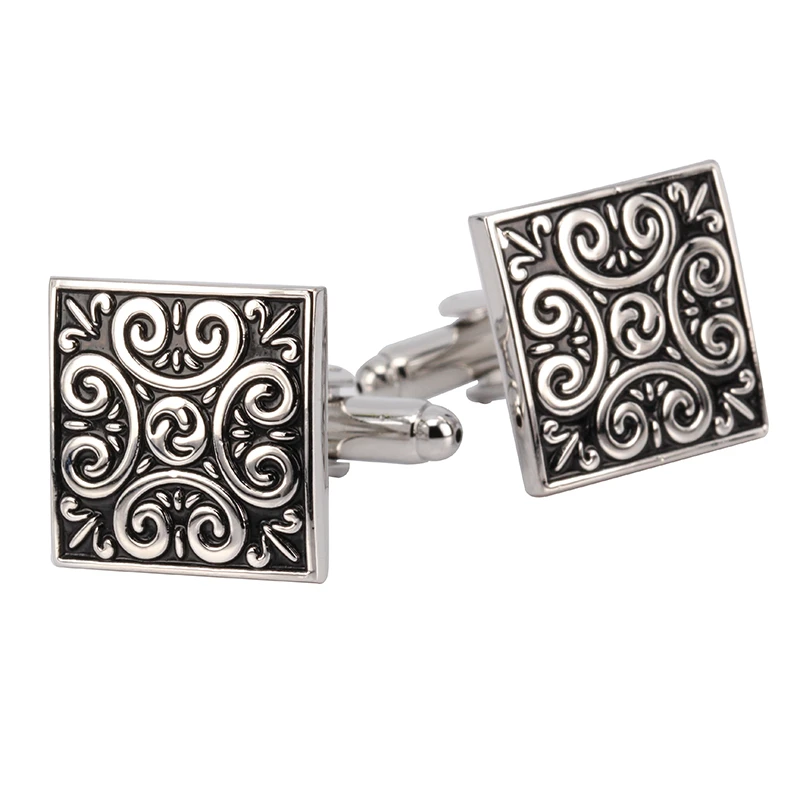 Men/'s Accessories Vintage Silver Retro Men/'s Cufflinks Cuff Link