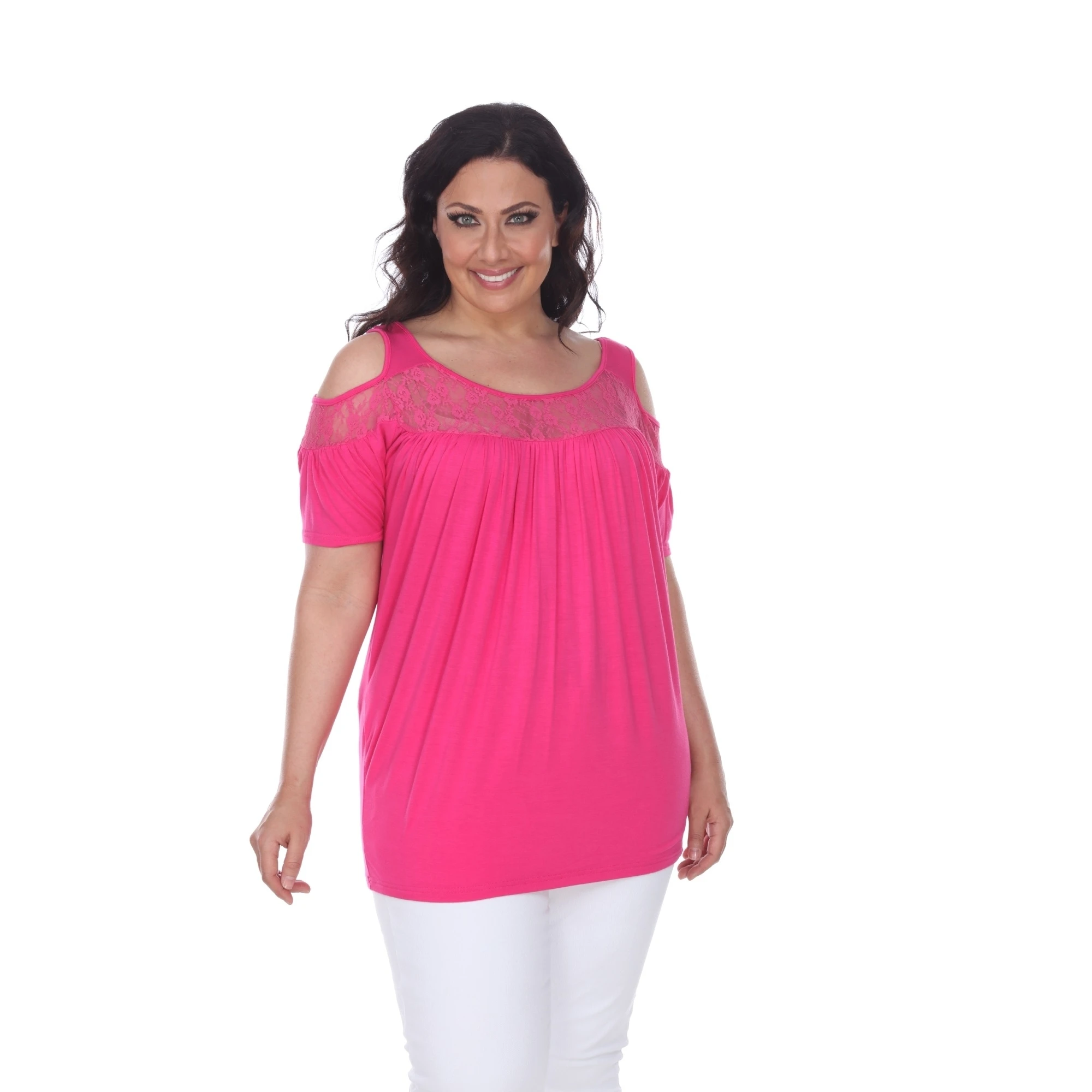 Bexley Tunic Top Fuchsia|Blouses 