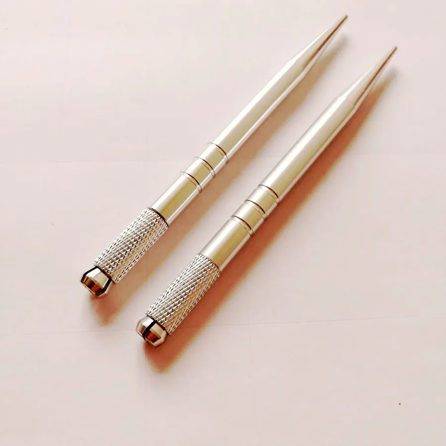 Silver Manual eyebrow bladess pen