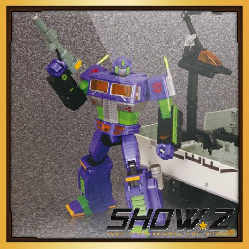 [Show.Z Store] [Preorder]CK KO TAKA RA Masterpiece MP10 Convoy EVA Mode Evangellion Transformation Action Figure