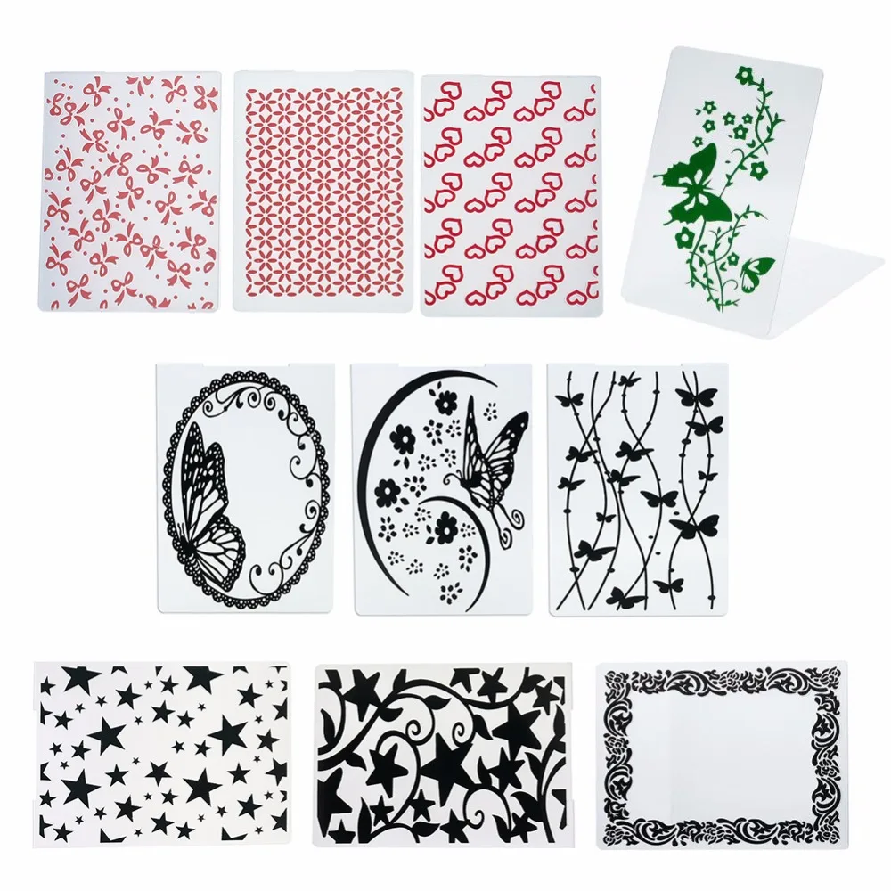 

Newest Variety Of Models SmallPlastic Embossing Folders for DIY Scrapbooking Paper Craft/Card Making Decoration Supplies #228791