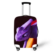 Animal Lizard Design travel accessories suitcase protective covers 18-30 inch elastic luggage dust cover case stretchable