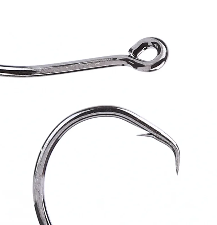 Mustad 39951 рыболовные крючки демон Круг нержавеющий колючий крючок острый сильный морской лодка рыболовные 39951 пресноводные рыболовные крючки