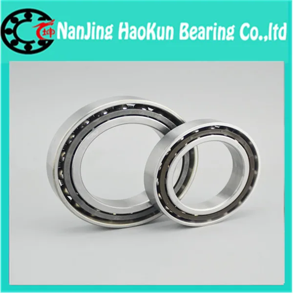 1pcs 7008 7008C 2RZ HQ1 P4 40x68x15 Sealed Angular Contact Bearings
