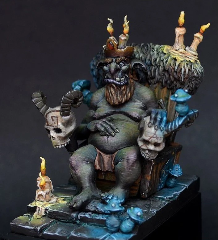  Goblin King  Realm Ruler Lord--54mm  (1)