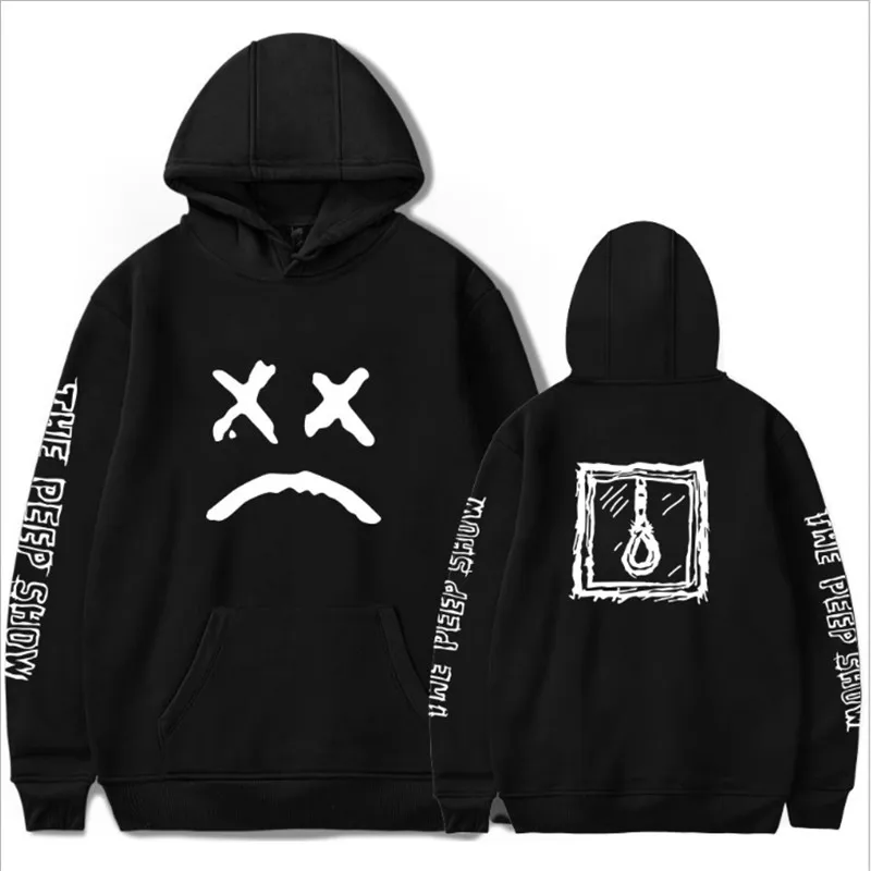 

Lil peep funny hoodies 2019 lil peep printed sweatshirts plus sizes for men casual fleece streetwear hoodies cry baby lil peep