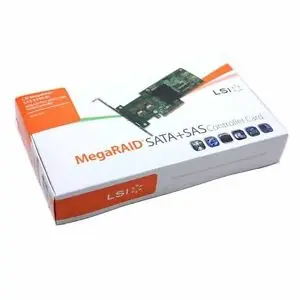 LSI Logic MegaRAID 9240 8i 8 портовый SAS SATA RAID контроллер LSI00200 с розничной коробкой|controller