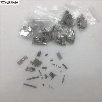 

ZONBEMA 100sets/lot Inner Accessories for iPhone 6S 4.7" Inside Small Metal Parts Holder Bracket Shield Plate Set Kit 100 sets