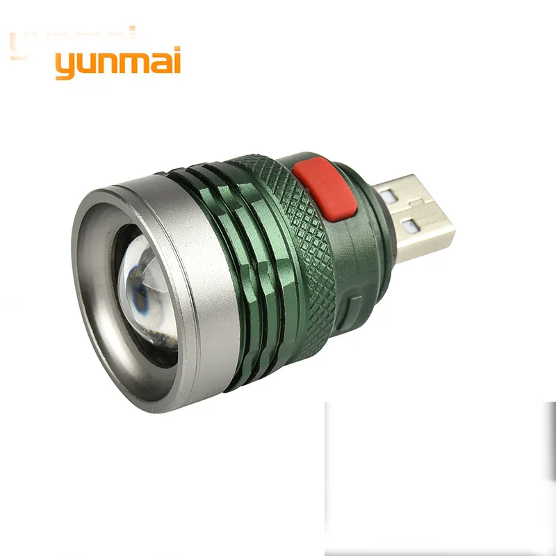 Yunmai USB СВЕТОДИОДНЫЙ светильник для чтения новый Q5 XPE 2000lm мощный портативный мини
