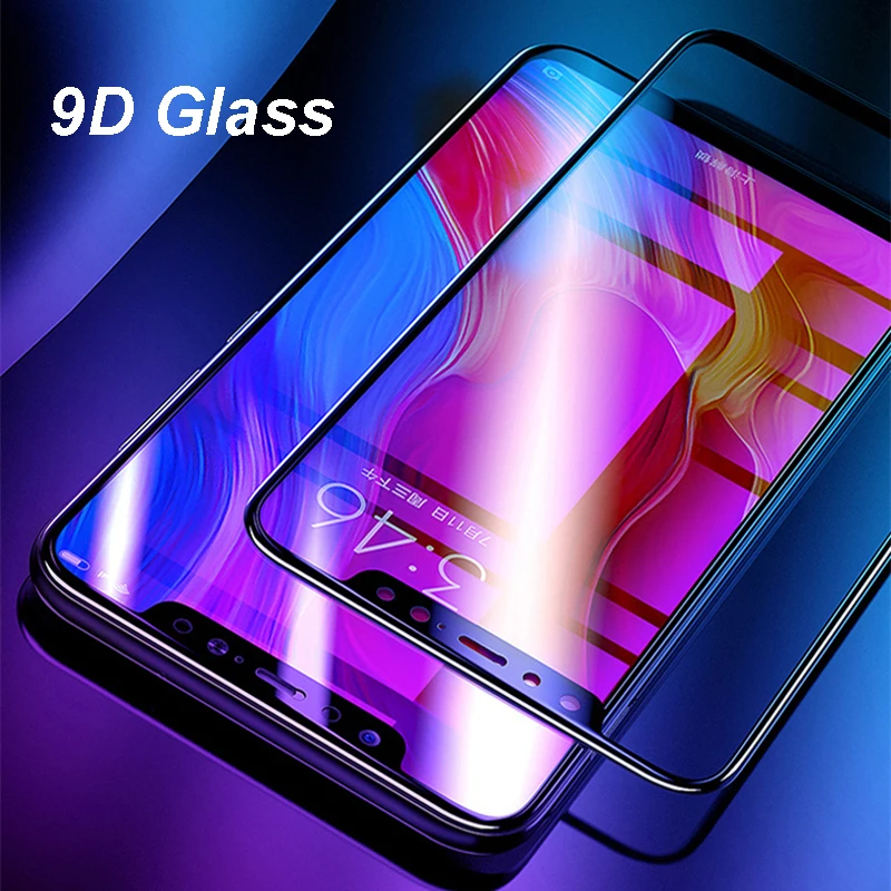 Закаленное стекло 9D с полным покрытием для Xiaomi Redmi Note 6 Pro 5 5A S2 Y1 Lite A2 4X защитная