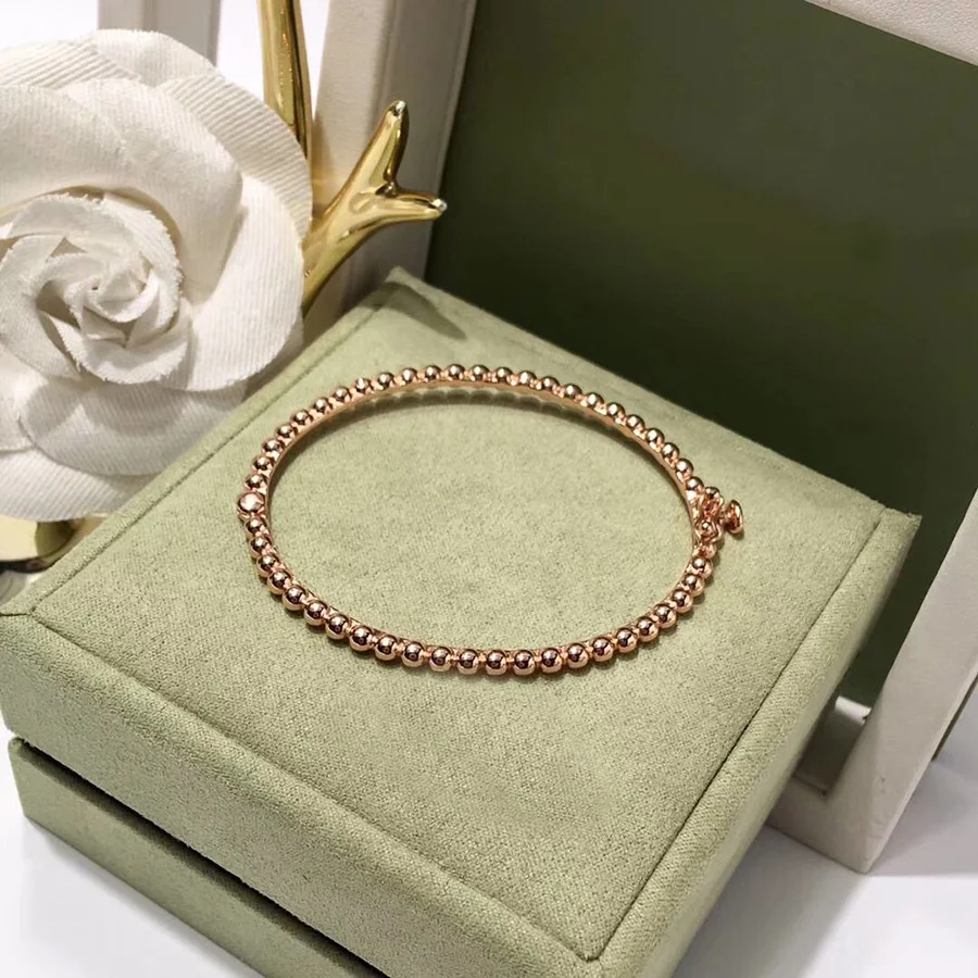 Модный классический брендовый роскошный браслет из розового золота и серебра, браслет для женщин, дизайнерские ювелирные изделия для свадебной вечеринки