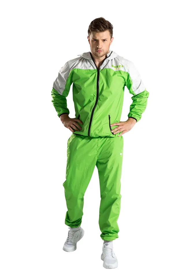 silver sauna suit