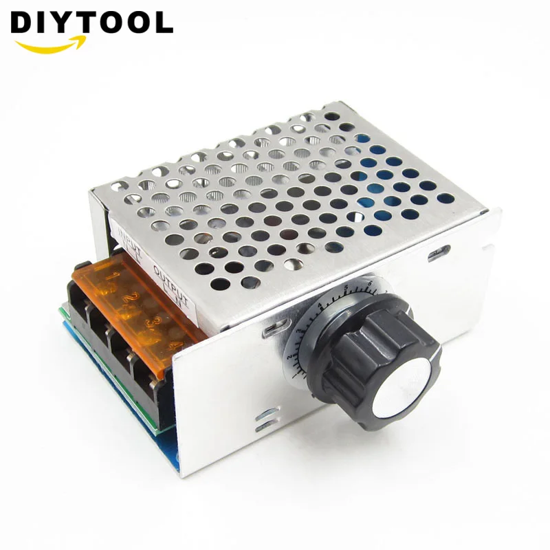 4000W 220V AC SCR Motor Speed Controller Module Voltage Regulator Dimmer