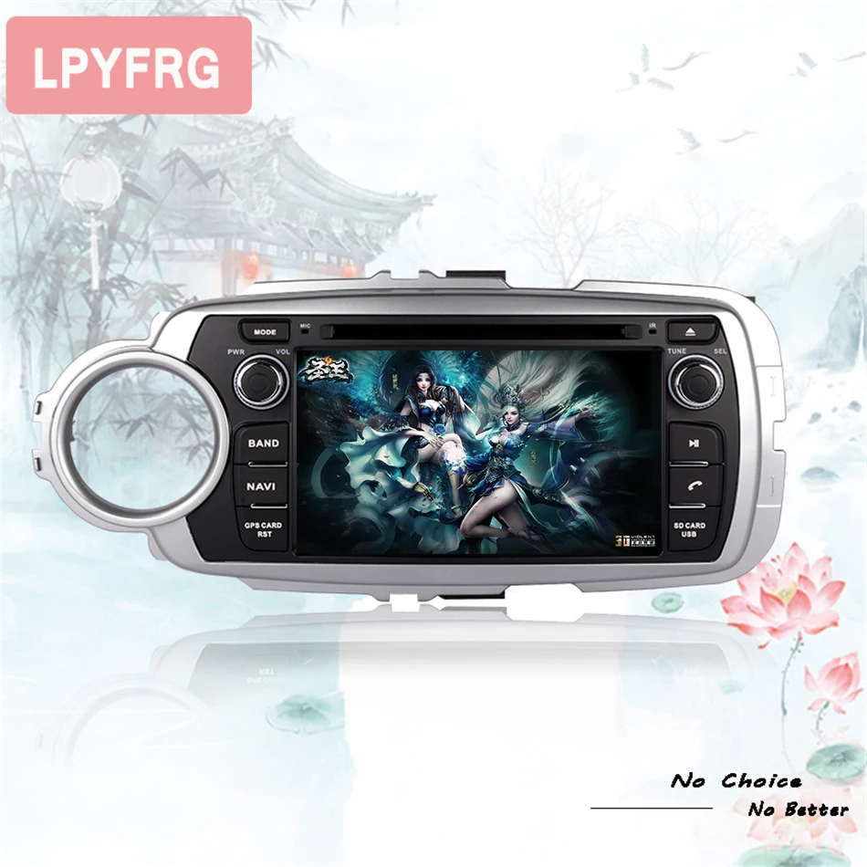 Discount Android 9.0 Car DVD player For Toyota Yaris 2012 2013 2014 15 16 2017 2018 2019 Bluetooth DAB+ OBD TV MAp GPS navigation System 5