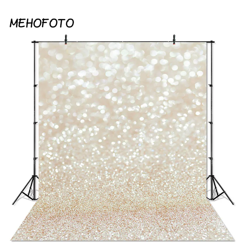 Photography Backdrop for Photo Studio Glitters Light Bokeh Christmas Abstract Bokeh Halo Professional Background Props