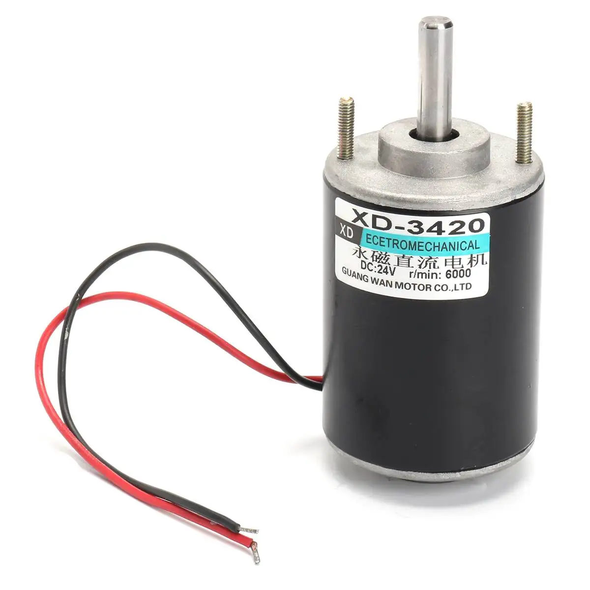 

12/24V Permanent Magnet DC Electric Motor High Speed CW/CCW DIY Generator Scooter Drive Speed Control 3000RPM 6000RPM 30W