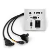 Power Kitchen Table Electrical Socket Desktop Sockets Power WITH  Audio,USB,HDMI,VGA,Network PORT ► Photo 1/6