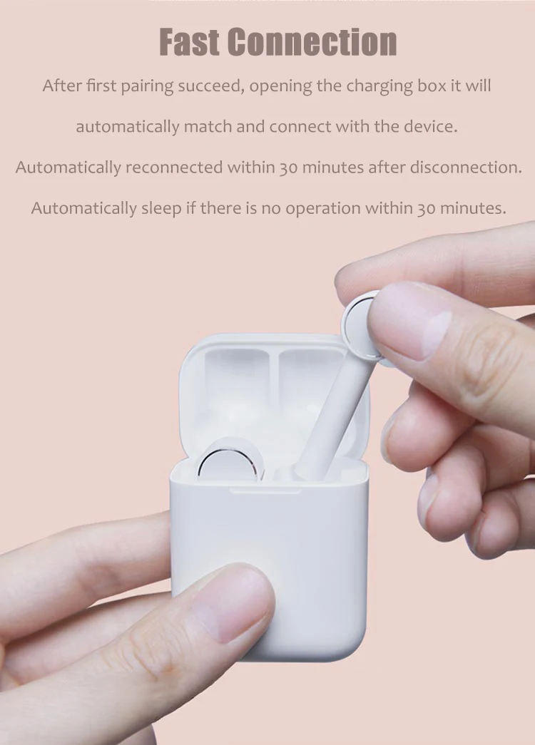 Stock Xiaomi Air TWS Headset Bluetooth True Wireless Stereo Sport Earphone ANC Noise Cancelling Smart Touch Bilateral Call Earphone (14)