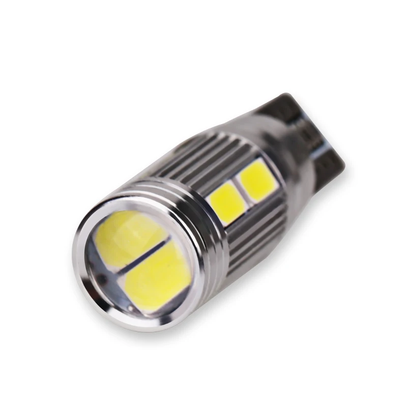 Автомобильный светодиодный светильник T10 194 W5W Canbus лампа без ошибок 5630 SMD для