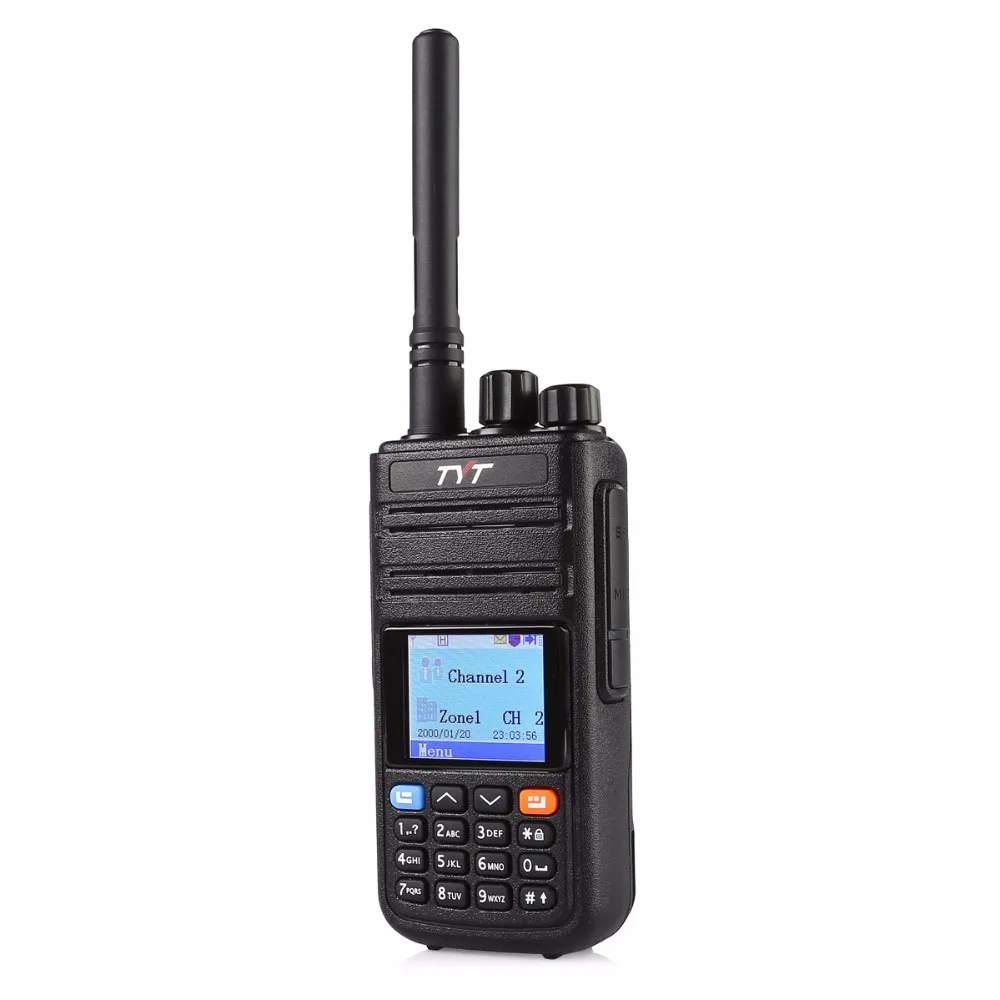 TYT MD-380G gps UHF 400-480MHz DMR цифровое радио Walkie Talkie Ham трансивер с md380 USB Кабель для программирования CD