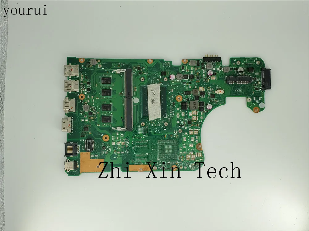 Yourui для ASUS X555QG Материнская плата ноутбука X555BA REV 2 0 материнская A9-9410u Процессор 4 Гб