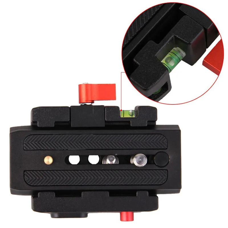 HOT-Camera-Tripod-Monopod-P200-QR-Aluminium-Alloy-Clamp-Adapter-Quick-Release-Plate-for-Manfrotto-501