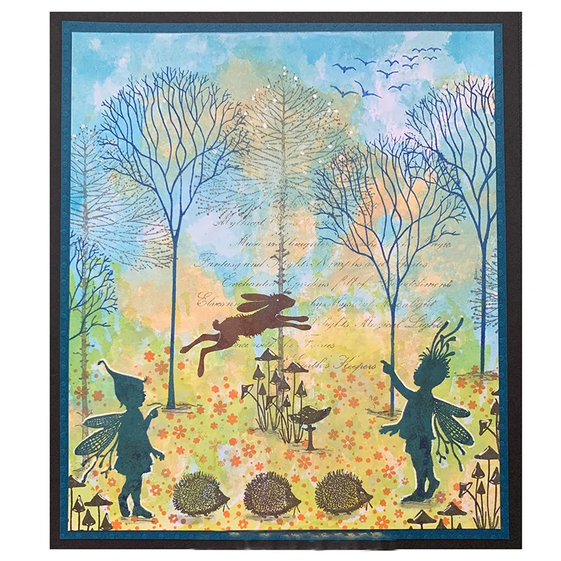 Rory & Darcy Large leaping hare