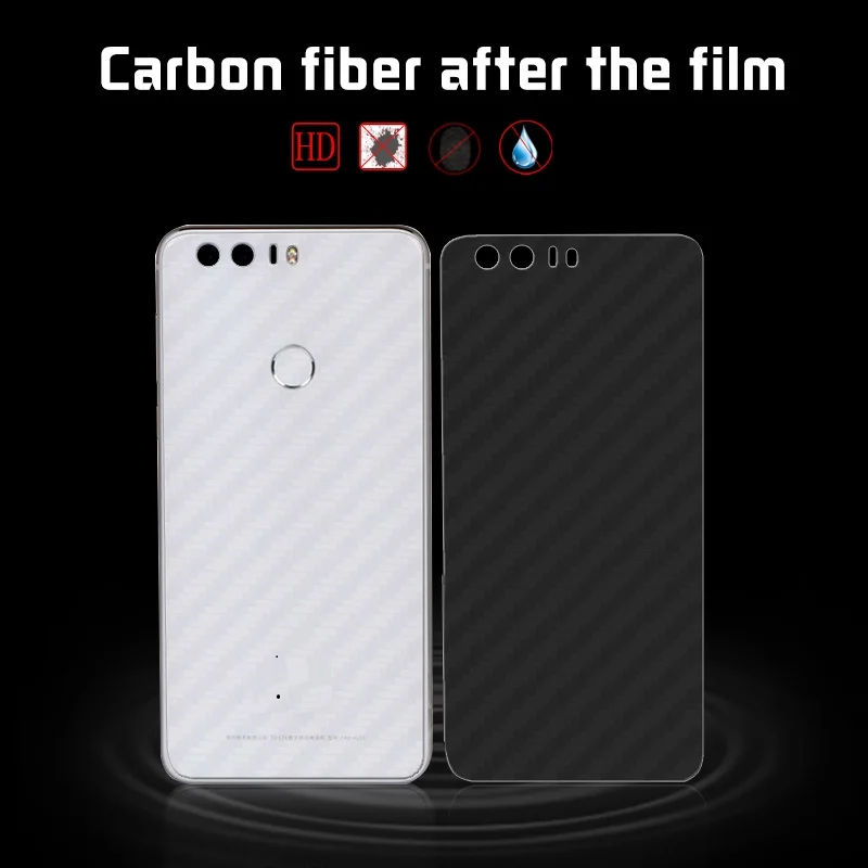 

Soft Back Carbon Fiber Film For Huawei Honor 8 FRD-AL00 FRD-L04 FRD-AL10 FRD-L19 Cover Film Protector + Cleaning Tools