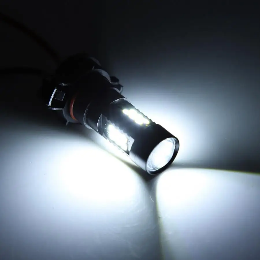 Белые противотуманные светильник DC 12 28 в H16 21 Вт 3030 SMD СВЕТОДИОДНЫЙ передние
