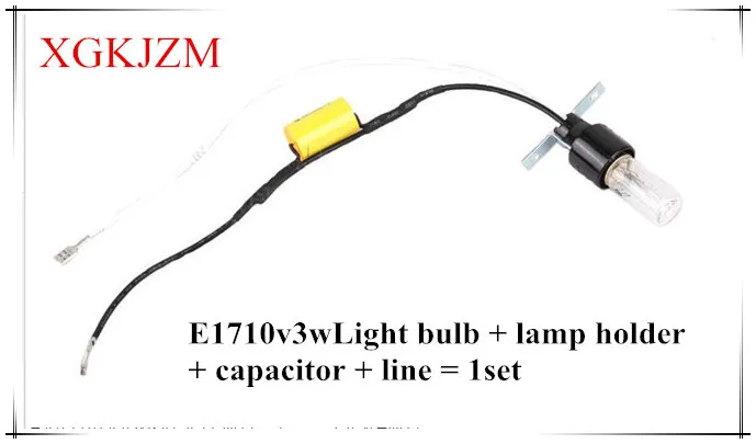 

110V self-ballasted UV germicidal lamp UV lamp disinfection lamp bulb 52mm E1710v3wLight bulb + lamp holder + capacitor + line