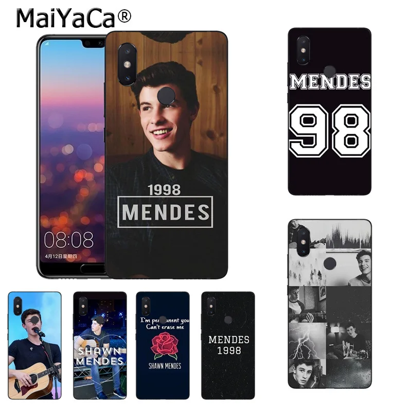 Роскошный чехол MaiYaCa Shawn Mendes98 с узором Оригинальный для xiaomi mi 8 se 6 note2 note3 redmi 5plus note4 5