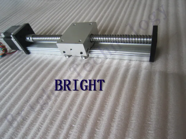 

12mm linear guide rail SGK 1204 ballscrew effective stroke 600mm linear guide linear rails cnc+23 nema 57 stepper motor SKG