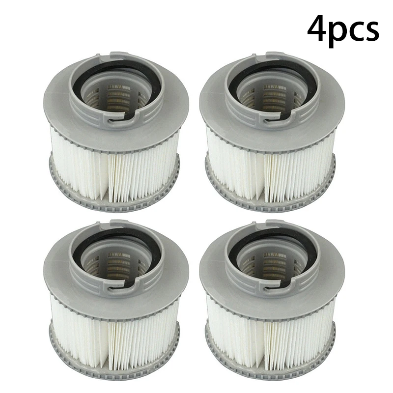 

Pack Of 2/4 Filter Elements Fits For Hot Tub Spas And Inflatable Swimming Pool