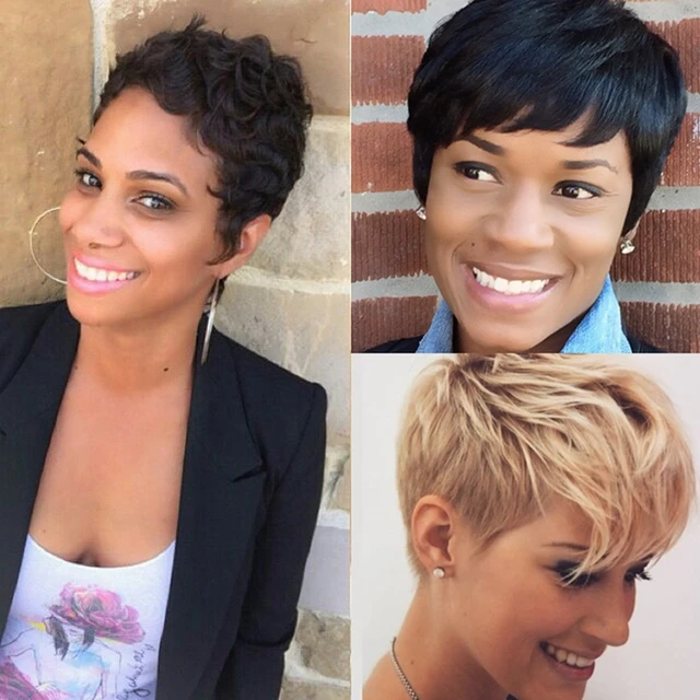 27 Pieces Short Hair Weave With Free Closure Brazilian