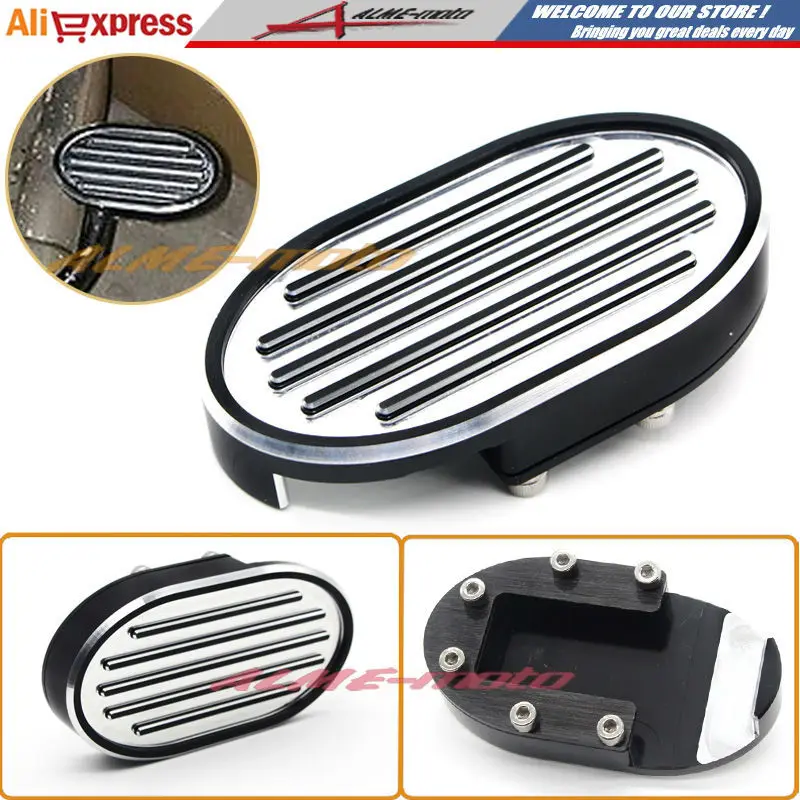 Motorcycle CNC Billet Aluminum Brake Pedal Pad Cover For Harley