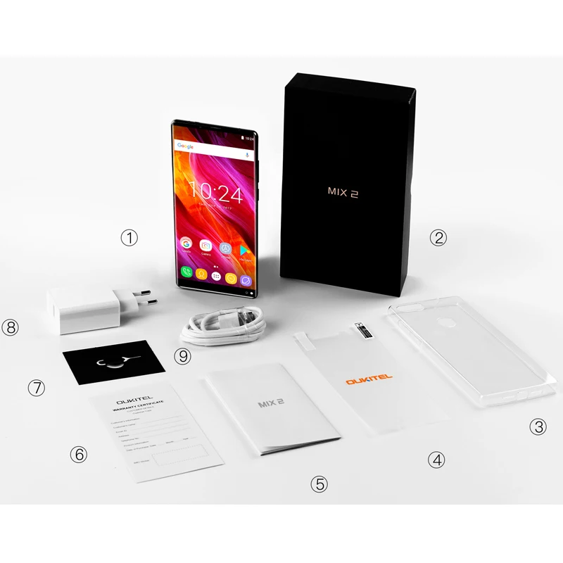 Распродажа Oukitel MIX 2 Android 7 0 4G смартфон Helio P25 Octa Core 6G 64G 5 99 &quotFHD 18:9 мобильный телефон с