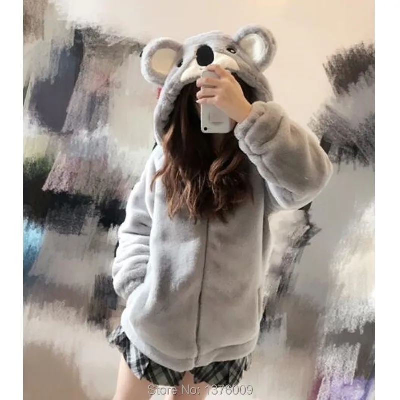 koala hoodie with ears