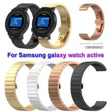 20 мм активный 42 ремешок для часов, мм металлический браслет ширина нержавеющей стали часы ремешок для samsung Galaxy Watch
