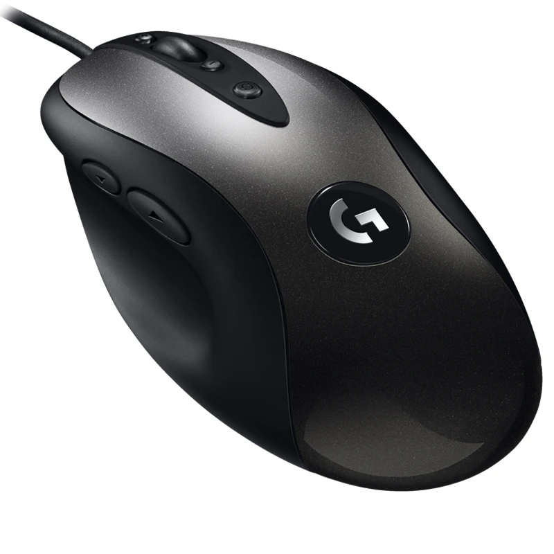 Новинка, Проводная игровая мышь logitech MX518, Оптическая Проводная игровая мышь 16000 dpi, улучшенная версия, удобная ручка для ноутбука