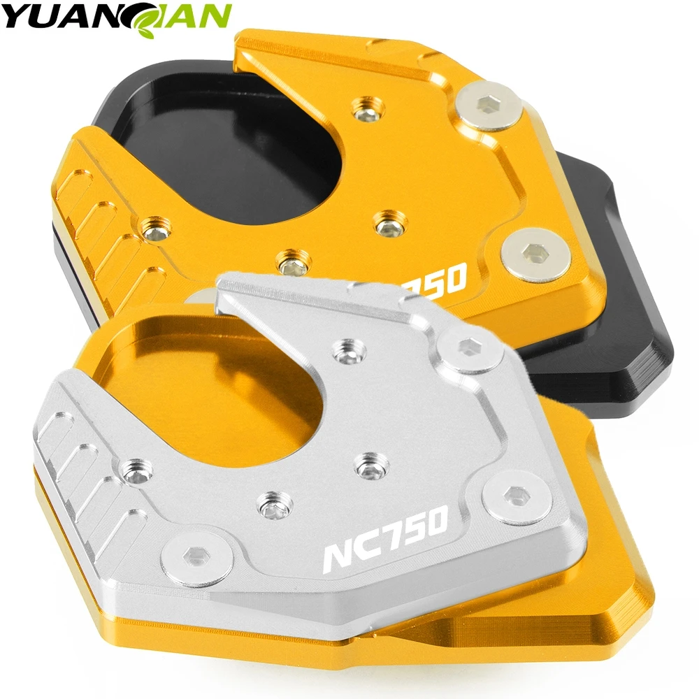 

For HONDA NC750X NC 750X NC750 X 2017 2018 Aluminum Kickstand Sidestand Stand Extension Enlarger Pad Accessories NC750X NC 750