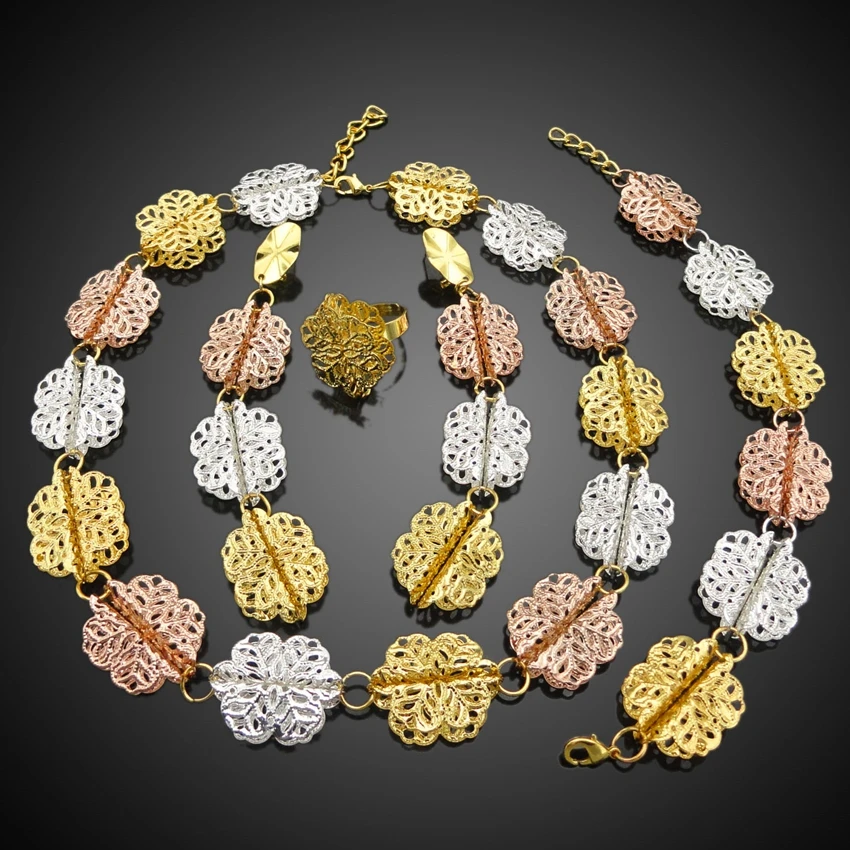 Buy 2018 Lovely Design 24k Gold Color Plated Jewelry