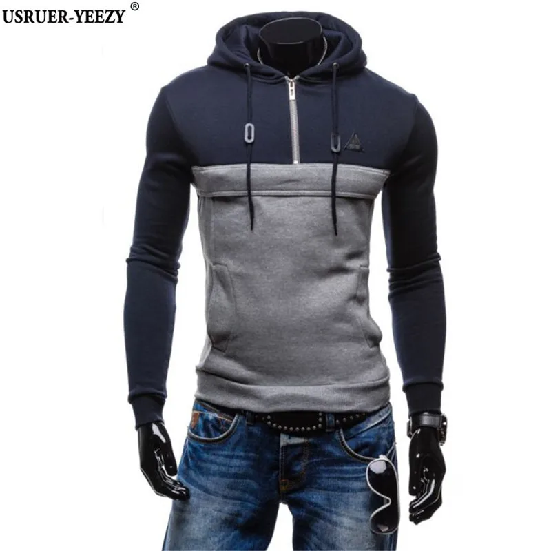 USRUER YEEZY New 2017 Hoodies Men Sudaderas Hombre Hip Hop