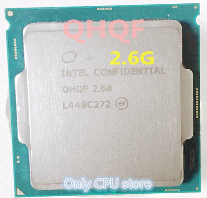 QHQF Инженерная версия INTEL I7 cpu Q0 SKYLAKE как QHQG 2,6G 1151 8WAY 95W DDR3L/DDR4 графическое ядро HD530