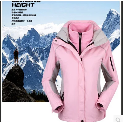 

Outdoor sports warm wind winter woman ski mountaineering camping hiking piece suit jacket large size S-XXXL