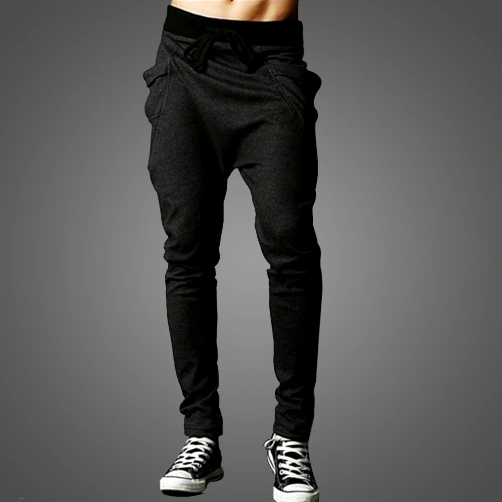

Fashion Men's Casual Pant Trousers Jogger Dance Sweatpants Harem Pants Slacks