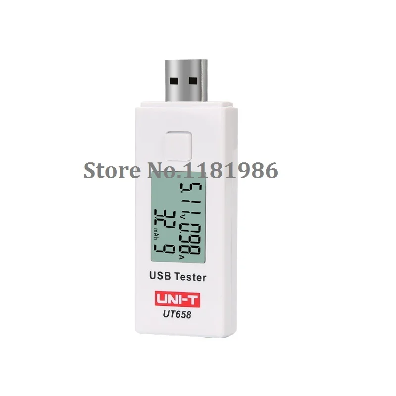 UNI-T UT658 USB Tester Phone Computer Charging Detector Voltage Current Meter Capacity Monitor