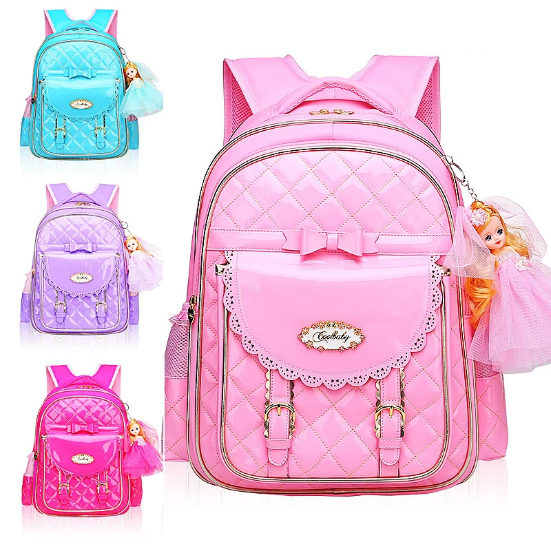 

2019 New Girls School Backpacks Children Schoolbags For Girl Backpack Princess Pink Kids Satchels School Bags Knapsack Mochilas